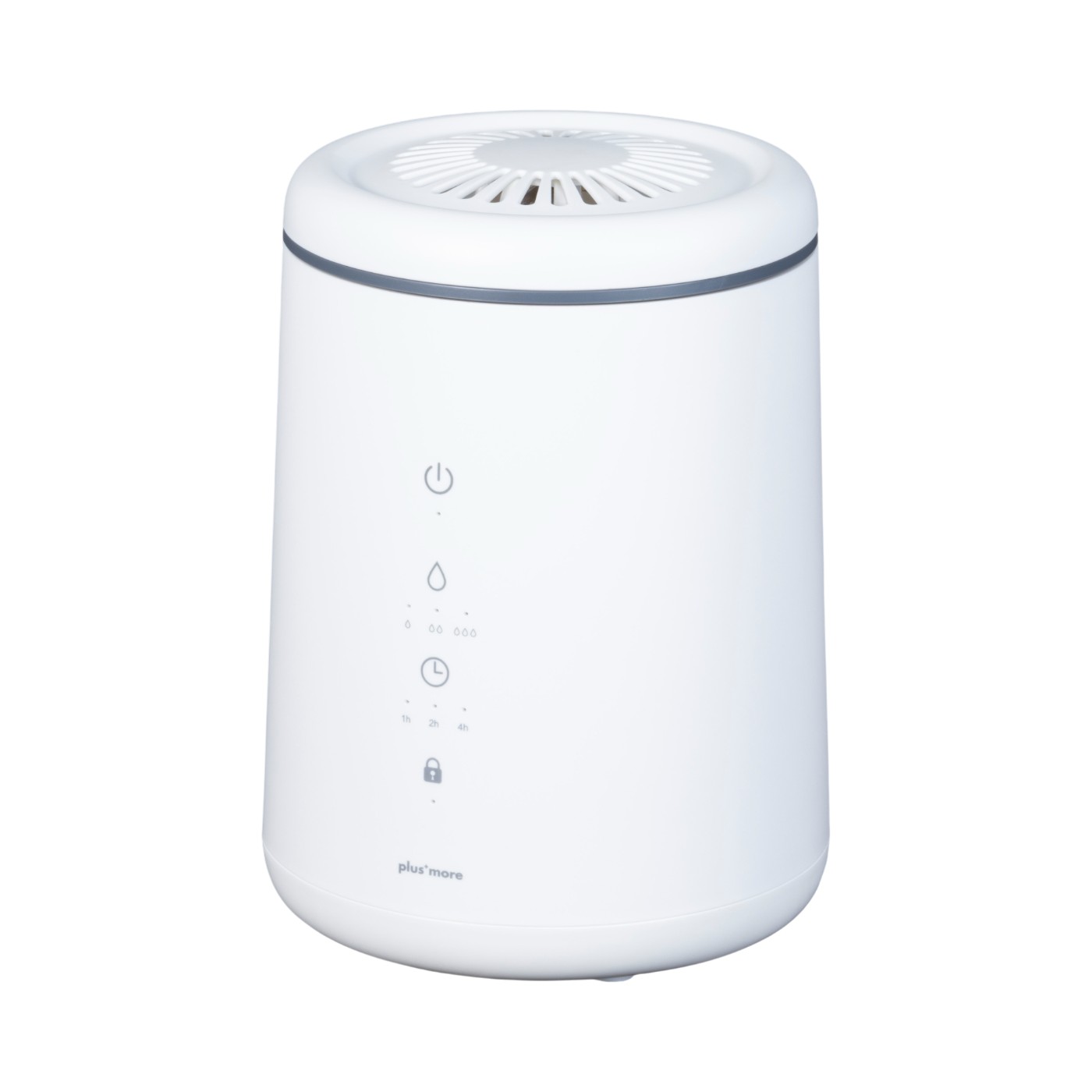 倒れてもこぼれにくいスチーム式加湿器 1