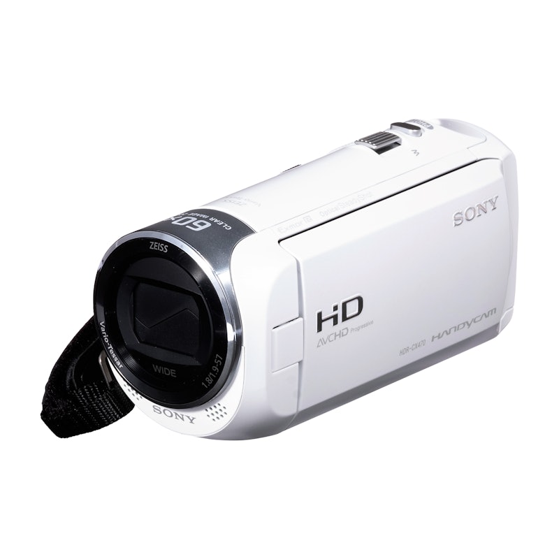 デジタルHDビデオカメラレコーダー HDR-CX470　白