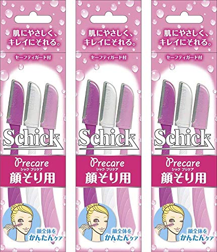 Schick シック メンズL 顔・眉毛用 6本 - 脱毛・除毛