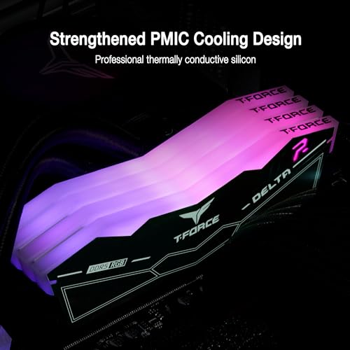 T-Force Delta RGB DDR5 デスクトップメモリモジュール 4