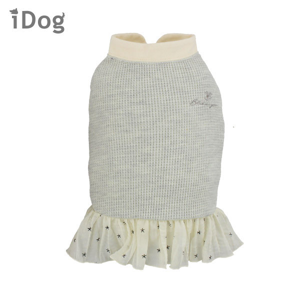 iDog フリル付きワッフルタンク 13