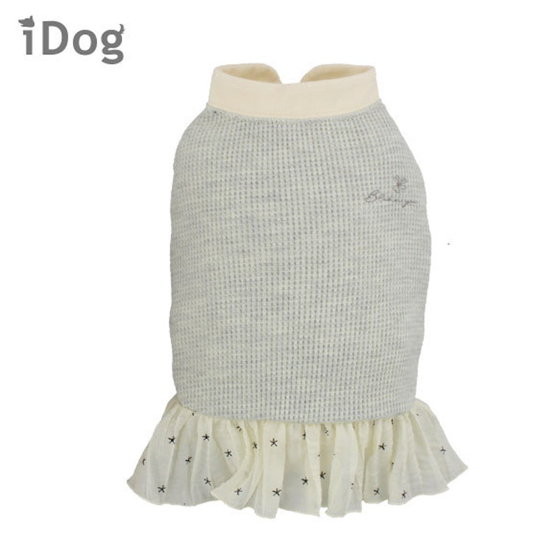 iDog フリル付きワッフルタンク 13