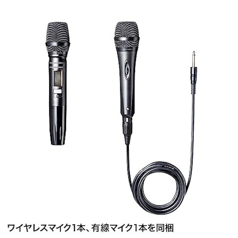 ワイヤレスマイク付き拡声器スピーカー 4