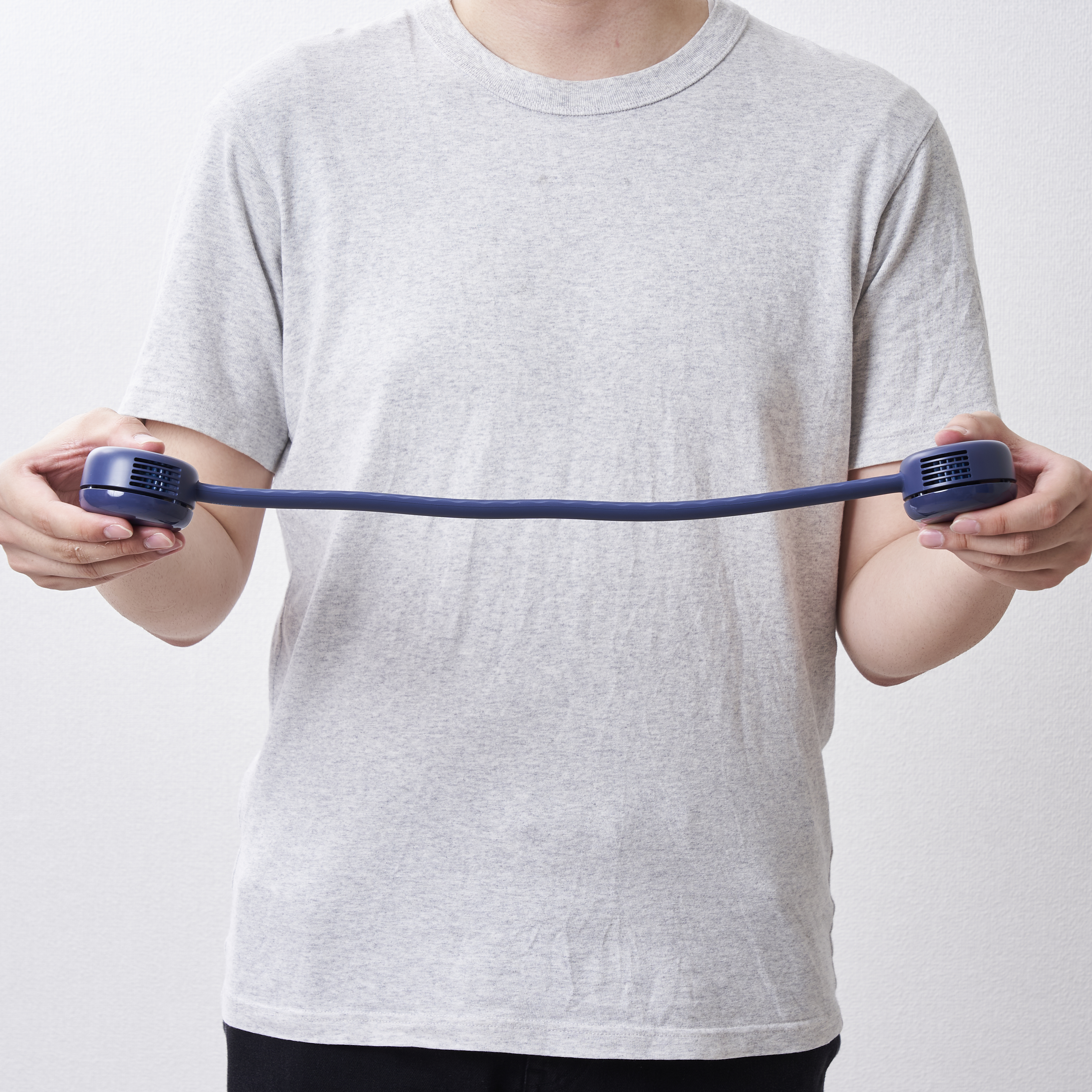 FLEX 羽根なし首かけ扇風機 7