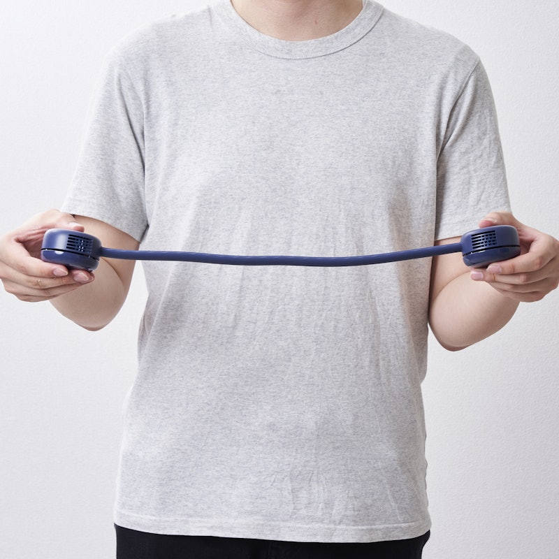 FLEX 羽根なし首かけ扇風機 7