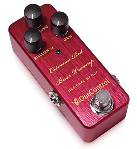 One Control Crimson Red Bass Preamp 3