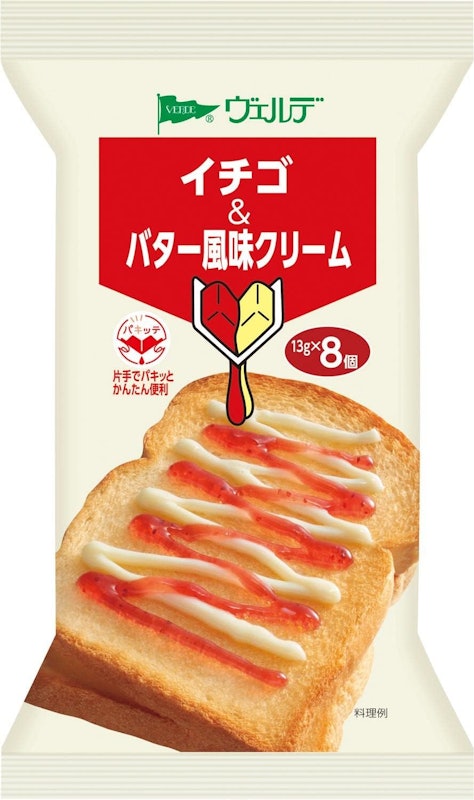 イチゴ&バター風味クリーム 1