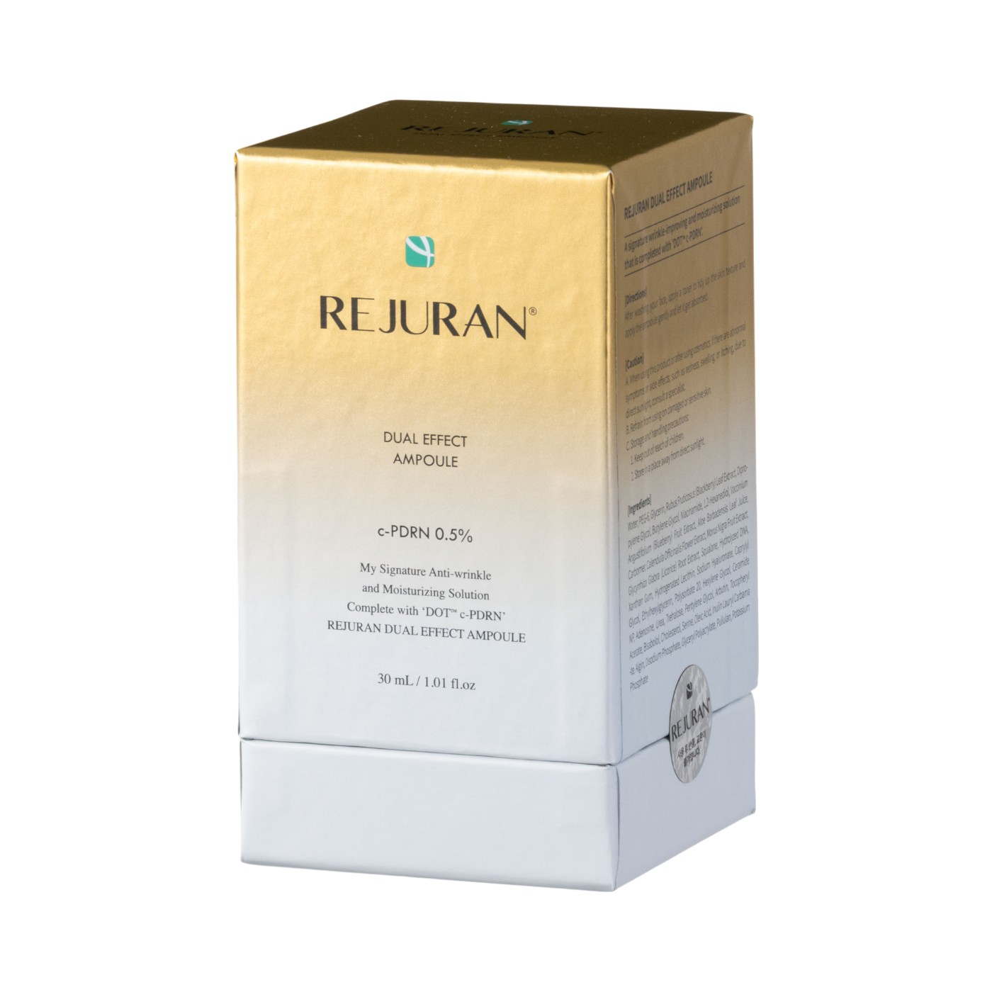 PHARMARESEARCH CO.,LTD REJURAN デュアル エフェクト アンプルを検証