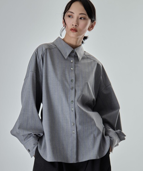  Wide Stripe 2way Shirt 3