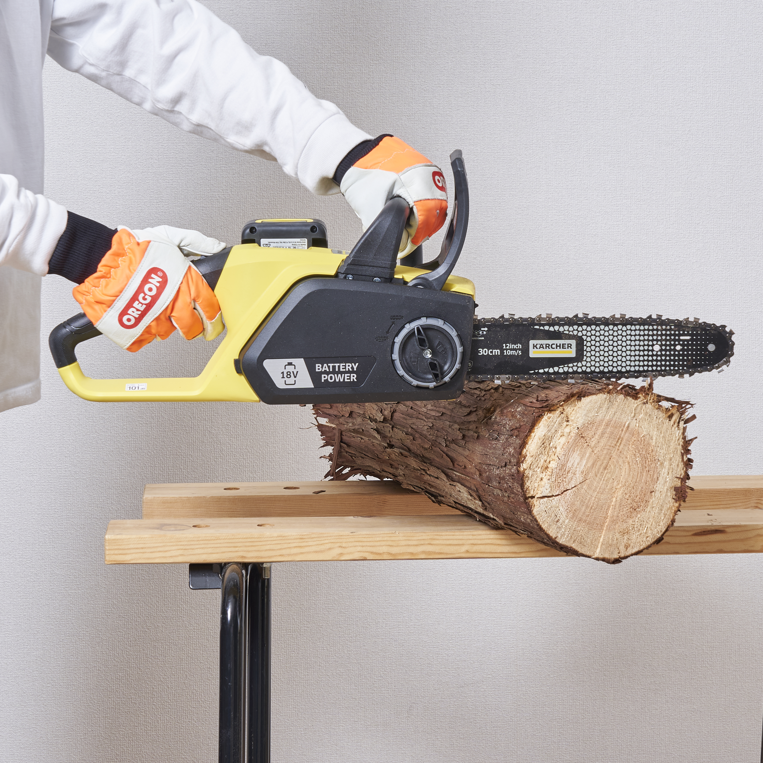 ケルヒャー チェンソー CNS 18-30 バッテリーセットをレビュー