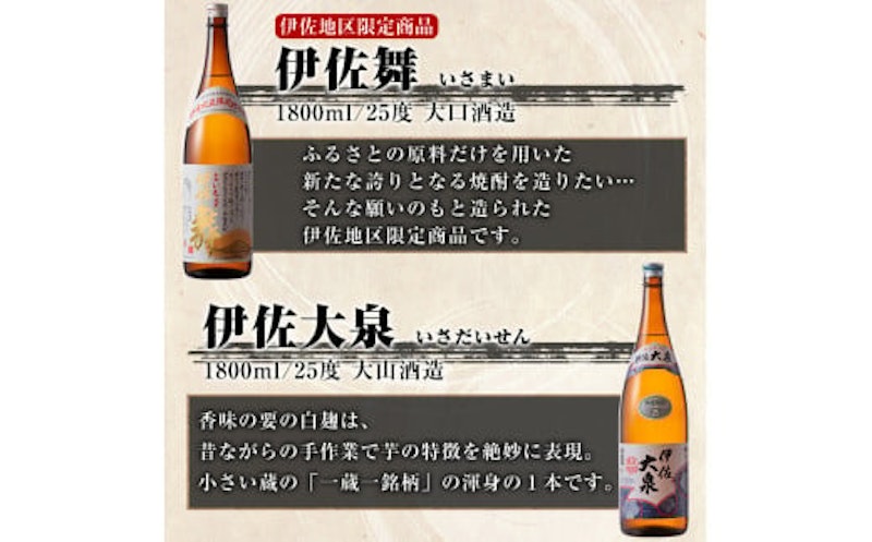 伊佐焼酎飲み比べセットC 3