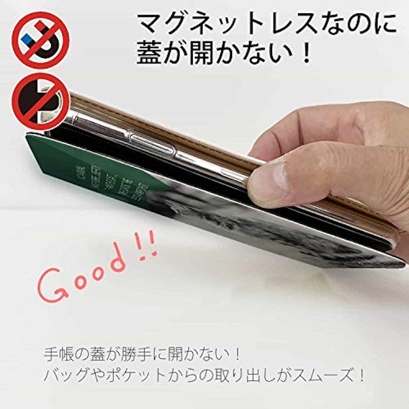 手帳型ベルトなし Stick Case ヘミングウェイの猫とは… 6