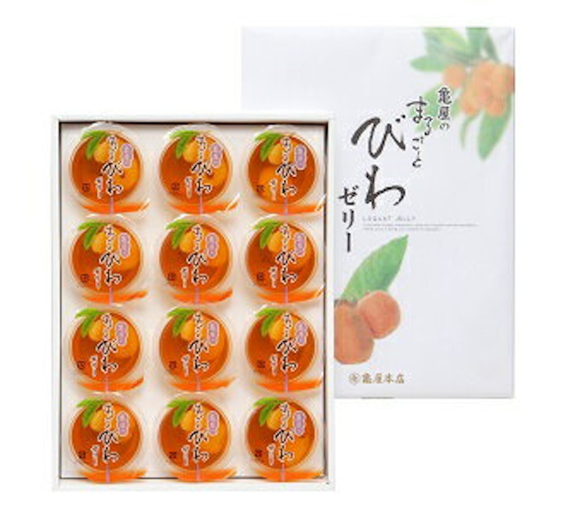 まるごとびわゼリー 1