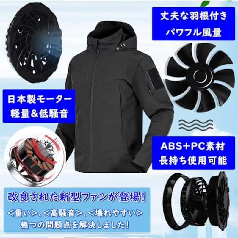 ファン付き作業服 3