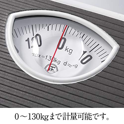 市場 フェリモア 体重測定 アナログ表示 アナログ体重計 ガラス製 円型