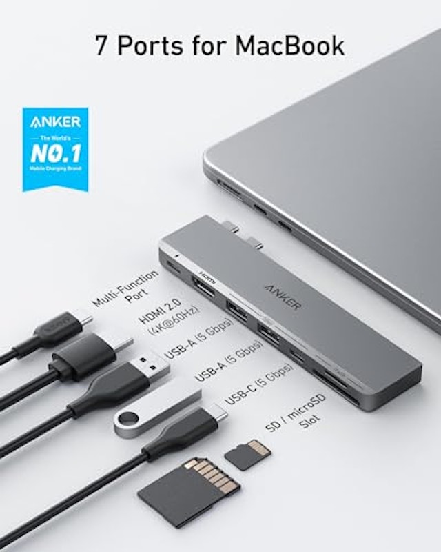 Anker 547 USB-Cハブ 2