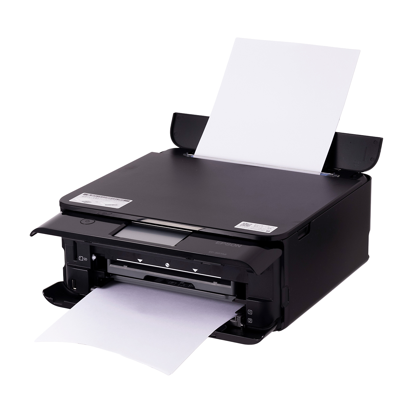 【新品】エプソン カラープリンター　Colorio　EP-887AB ブラック d35291924d8c7b193a2e38045a7f43