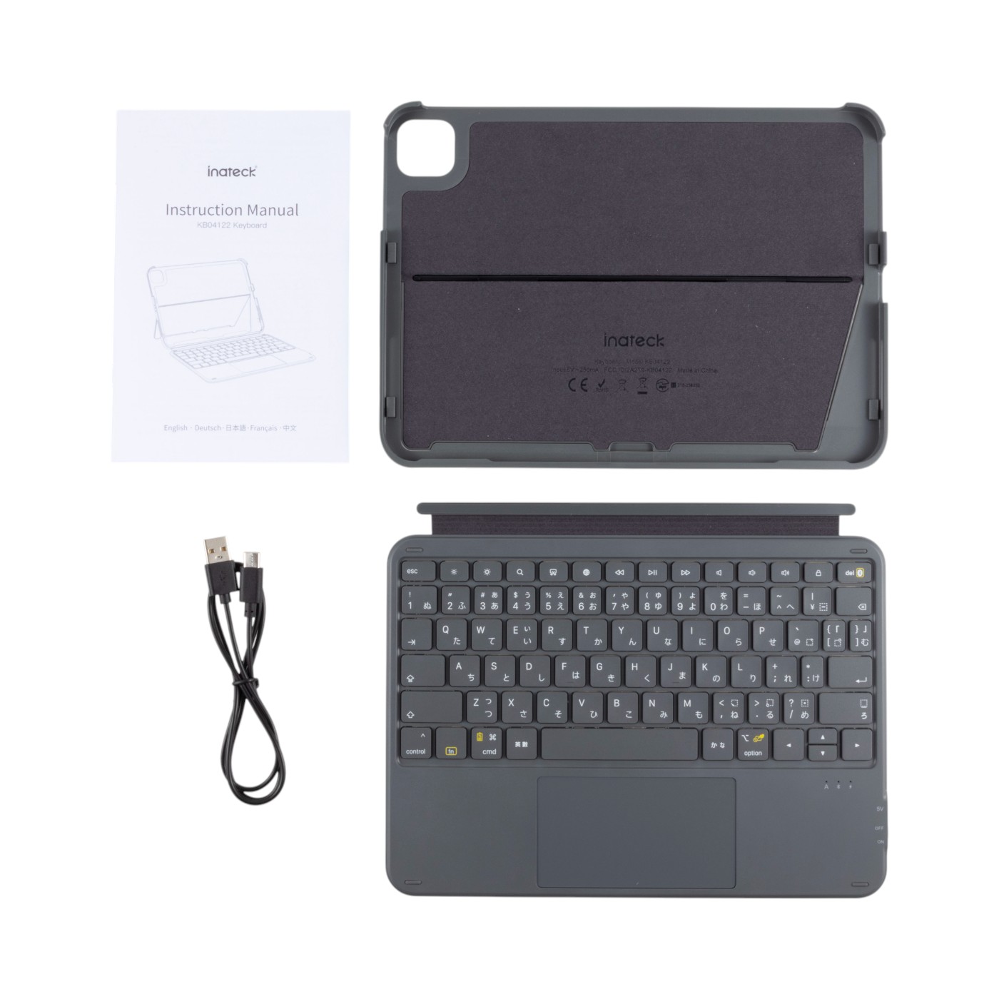 iPad Air 6 (M2) 11インチ キーボード付きケース 5