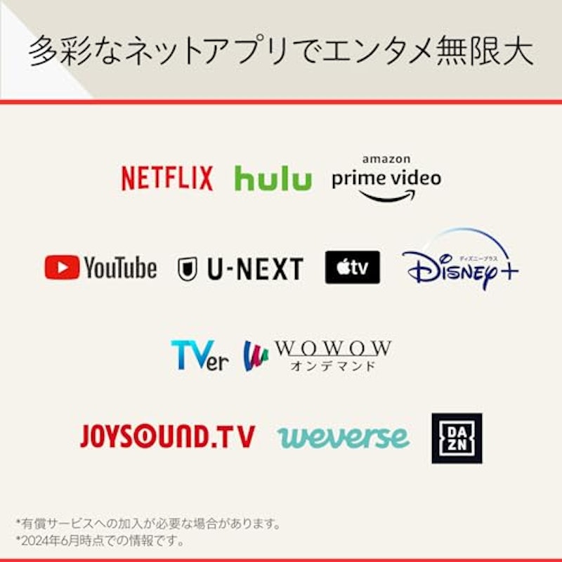 4K液晶テレビ 6
