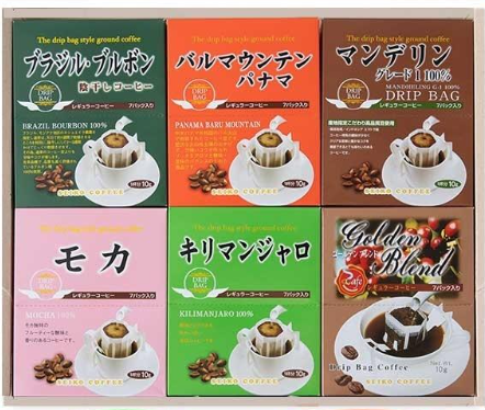 ドリップコーヒー6点ギフト 1