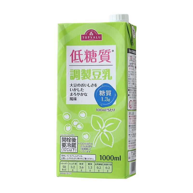 低糖質 調製豆乳 1