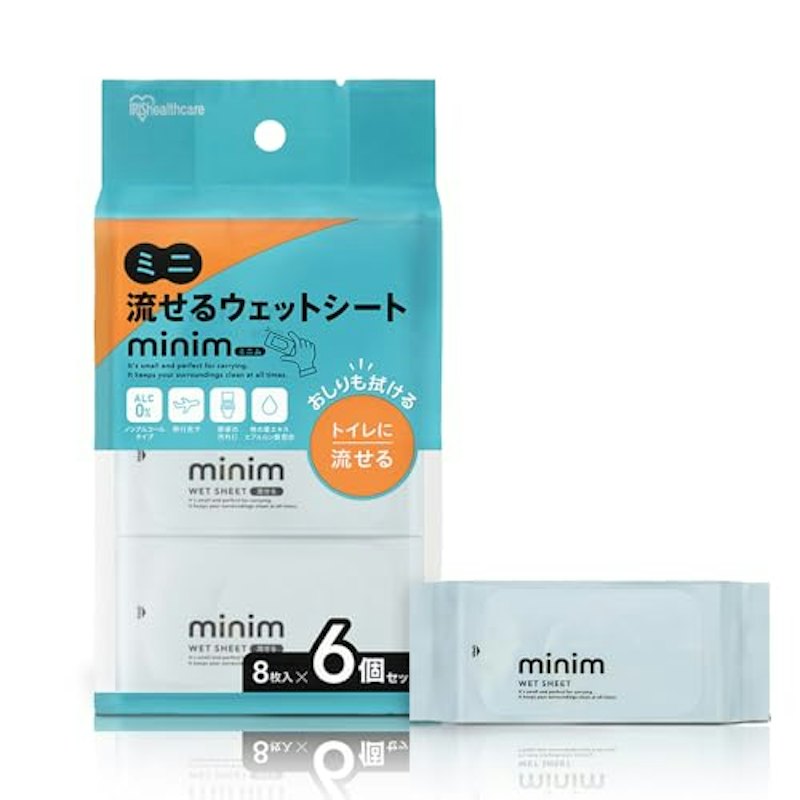 ミニ流せるウェットシート 1