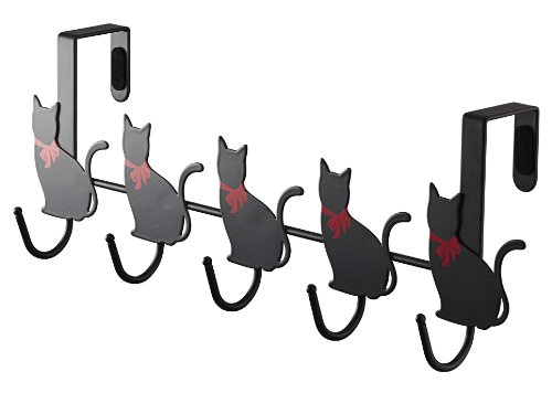 ドアハンガー猫 5連 横型 1