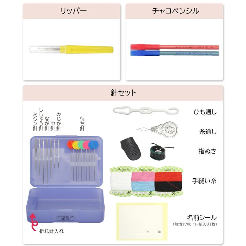 裁縫セット プレミアムブラック 5