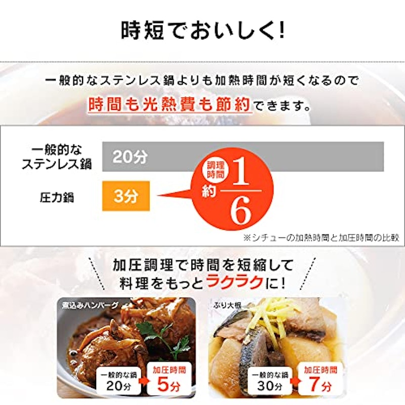 両手圧力鍋 3