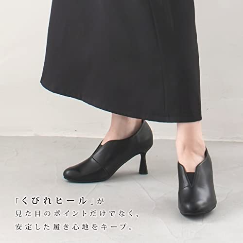  デザインヒールVカットブーティ 2