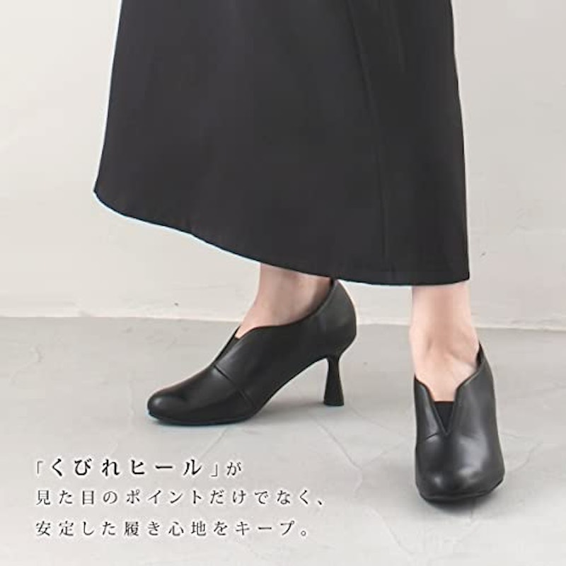 デザインヒールVカットブーティ 2