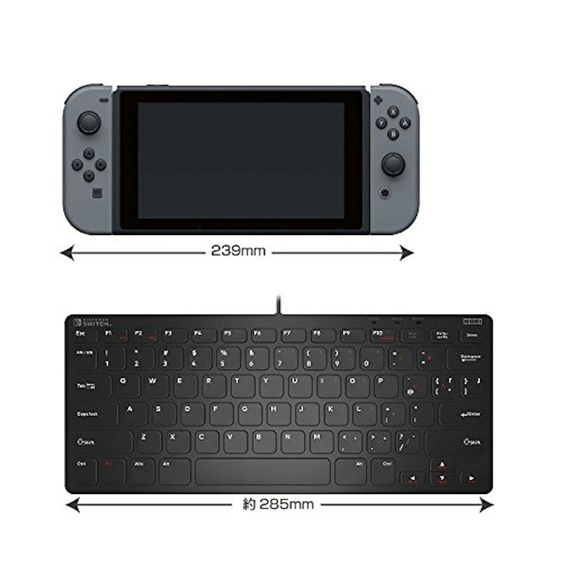 コンパクトキーボード for Nintendo Switch 4