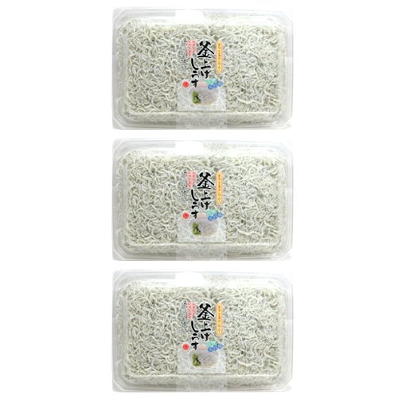 釜揚げしらす 3
