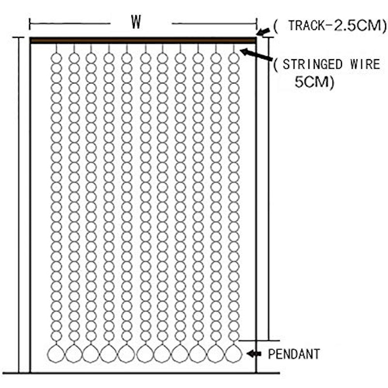 ビーズカーテン 4