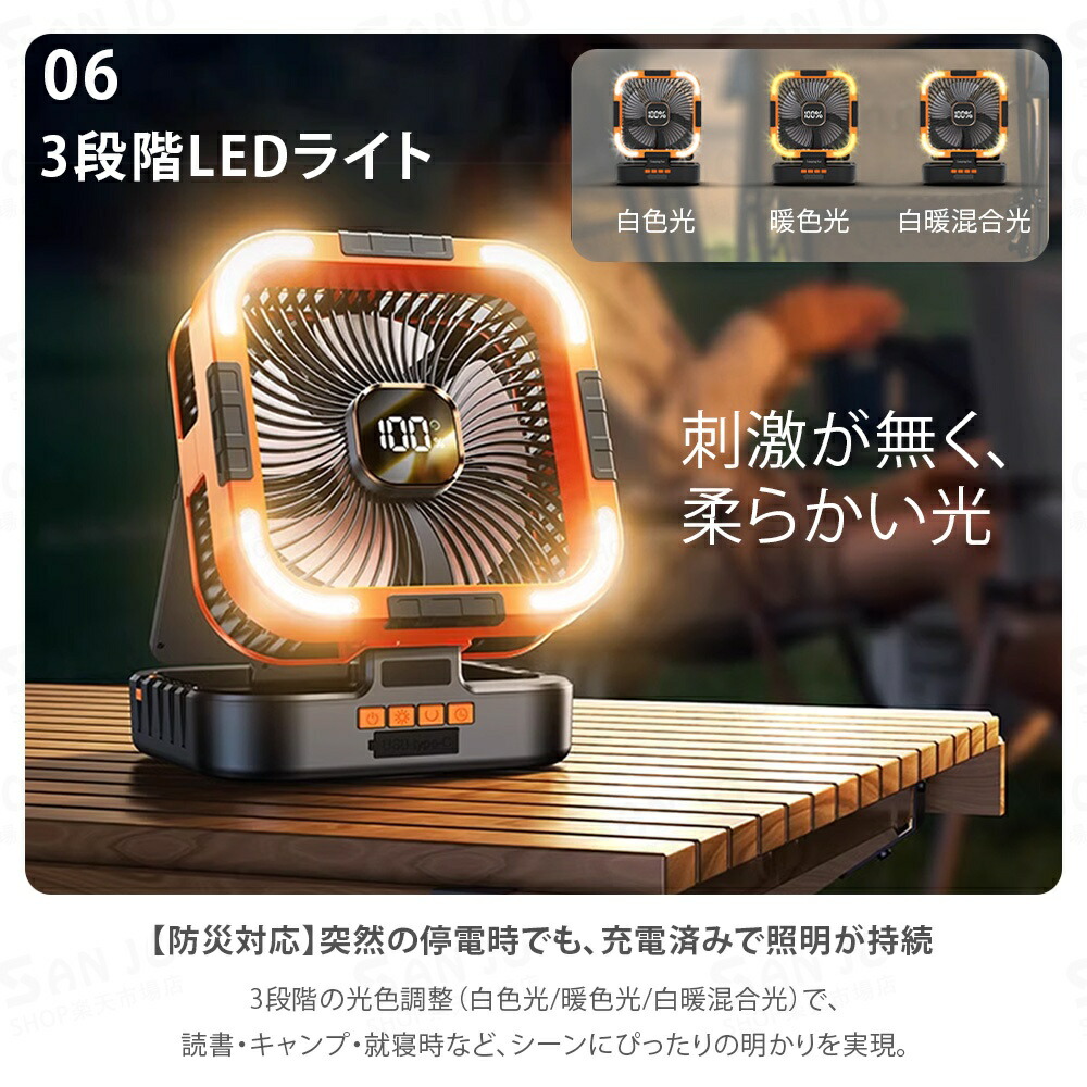ソーラー扇風機 9