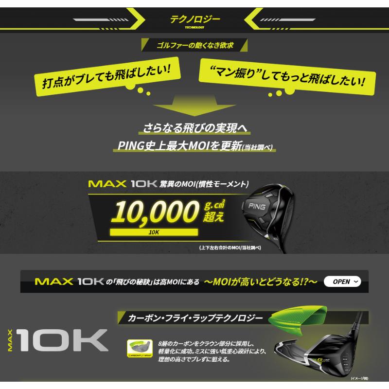 G430 MAX 10K ドライバー 6