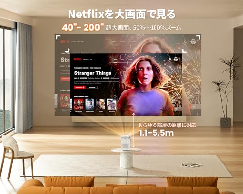 SEAL Google TV 11.0 プロジェクター 6