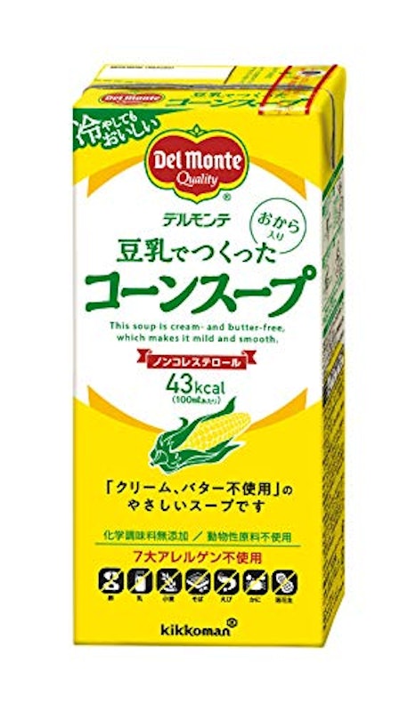 デルモンテ 豆乳でつくったコーンスープ 1
