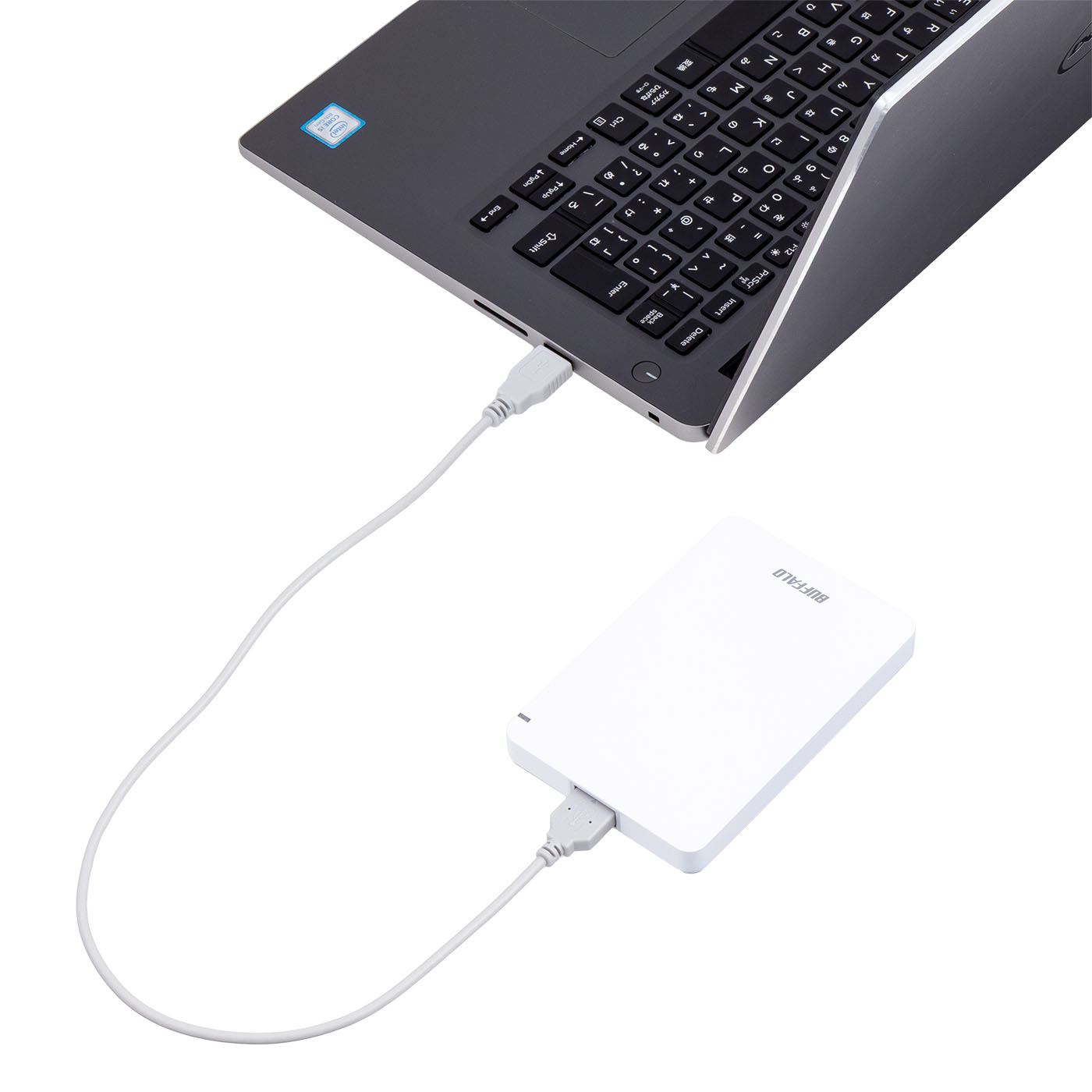 Buffalo - ◆◆BUFFALO バッファロー ポータブルＨＤＤ  HD-PGF1.0U3-WHA HDD：1TB ホワイト Amazon | BUFFALO USB3.1(Gen.1)対応 耐衝撃ポータブルHDD 1TB