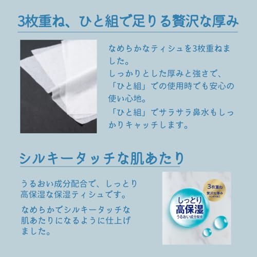 保湿ソフトパックティシュ 5