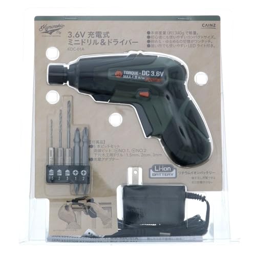 3.6V充電式ミニドリル＆ドライバー 2