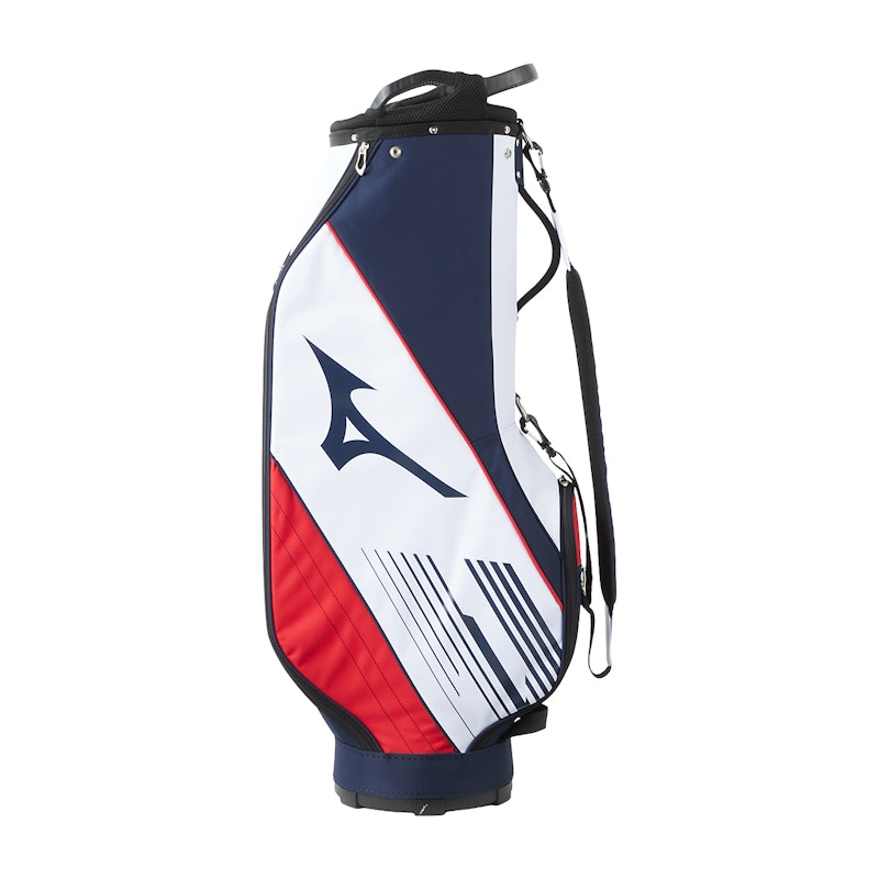 スリクソン キャディバッグ ホワイト/ブルー/レッド 4分割 9型 楽天 スリクソン キャディバッグ ホワイト/ブルー/レッド 4分割 9型 楽天