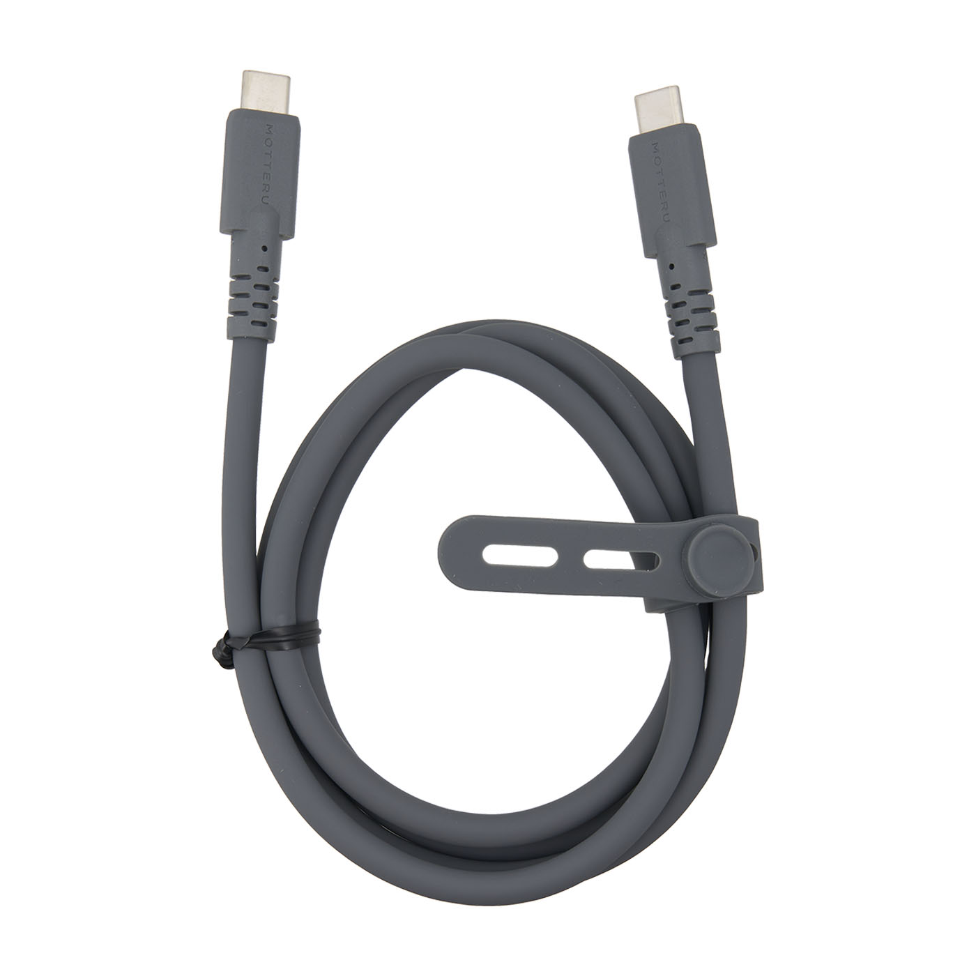 しなやかで絡まない 40Gbps(USB4 Gen3x2)対応 240W USB-C to USB-C シリコンケーブル 1