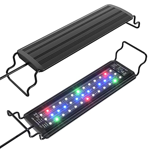 水草育成用照明 新型RGB LEDライト ブラック 吊り下げアーム付