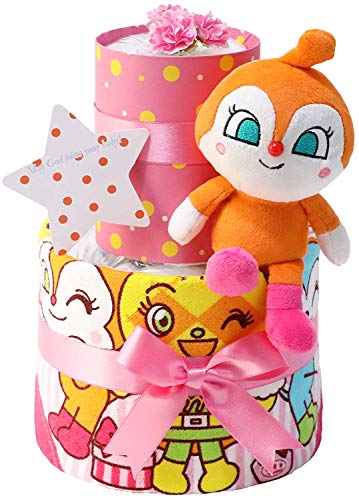アンパンマン2段おむつケーキ 1