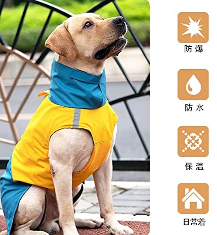 犬用レインコート 3