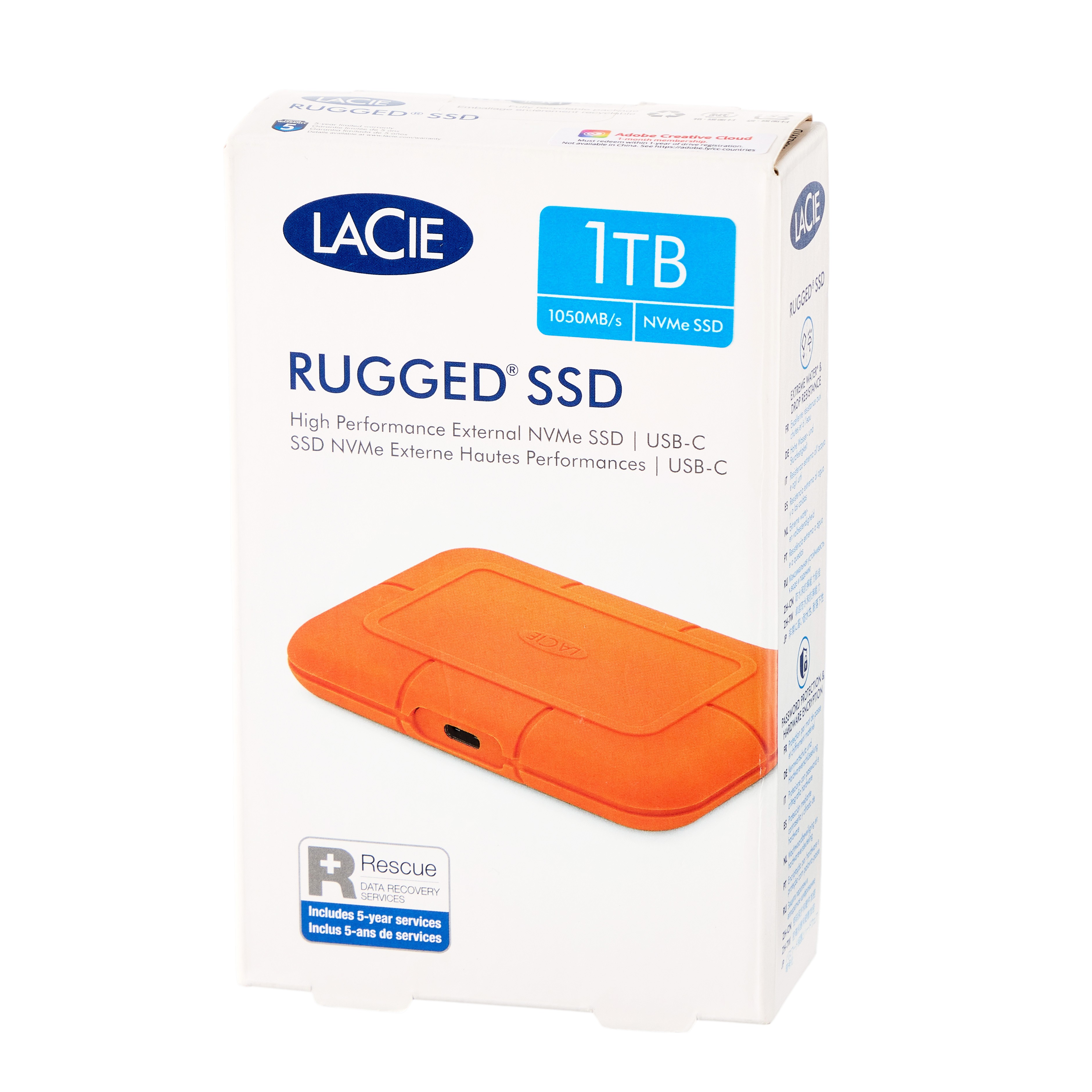 SEAGATE TECHNOLOGY LaCie ポータブルSSD STHR1000800を検証レビュー