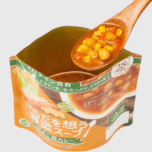 からだを想う野菜スープ ひよこ豆カレー 4