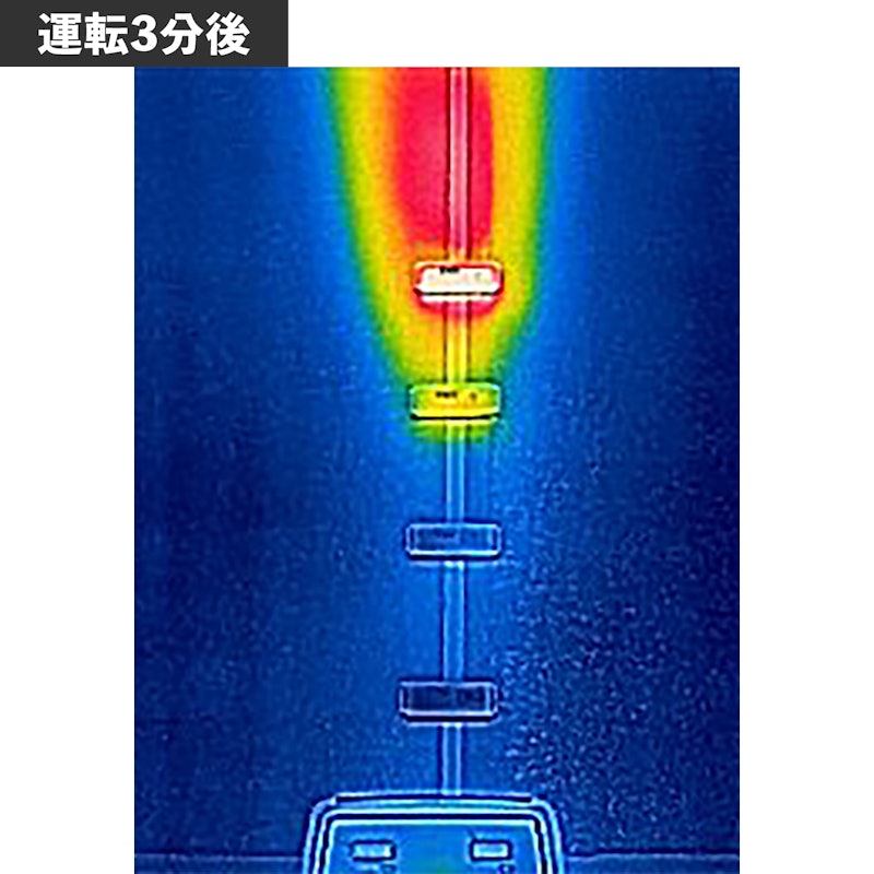 大風量セラミックファンヒータースリム 5