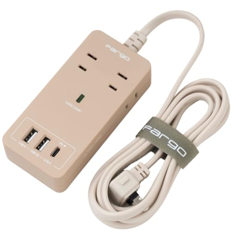 SATI COLOR CORD AC4個口+USB-C/A 1